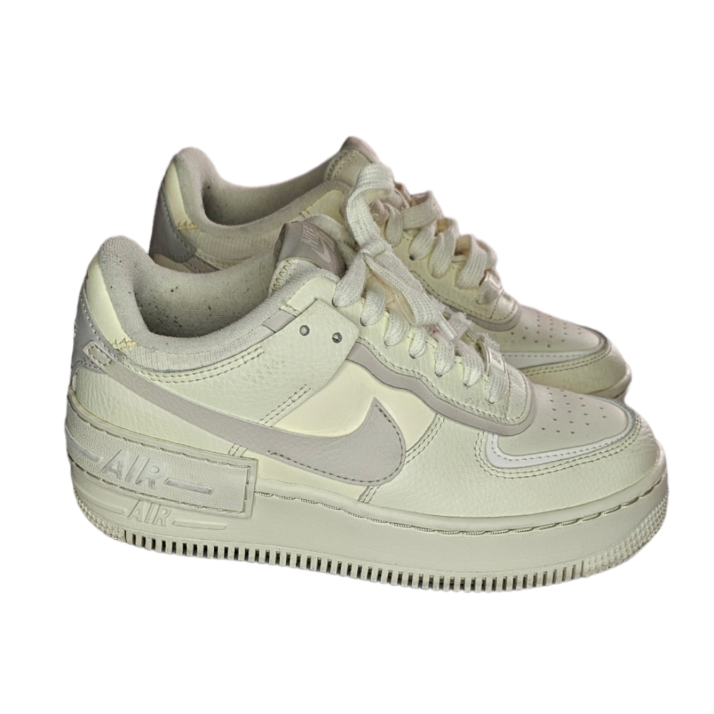 Nike Air Force 1 Shadow Coconut Milk Womens Pre-owned Size 5